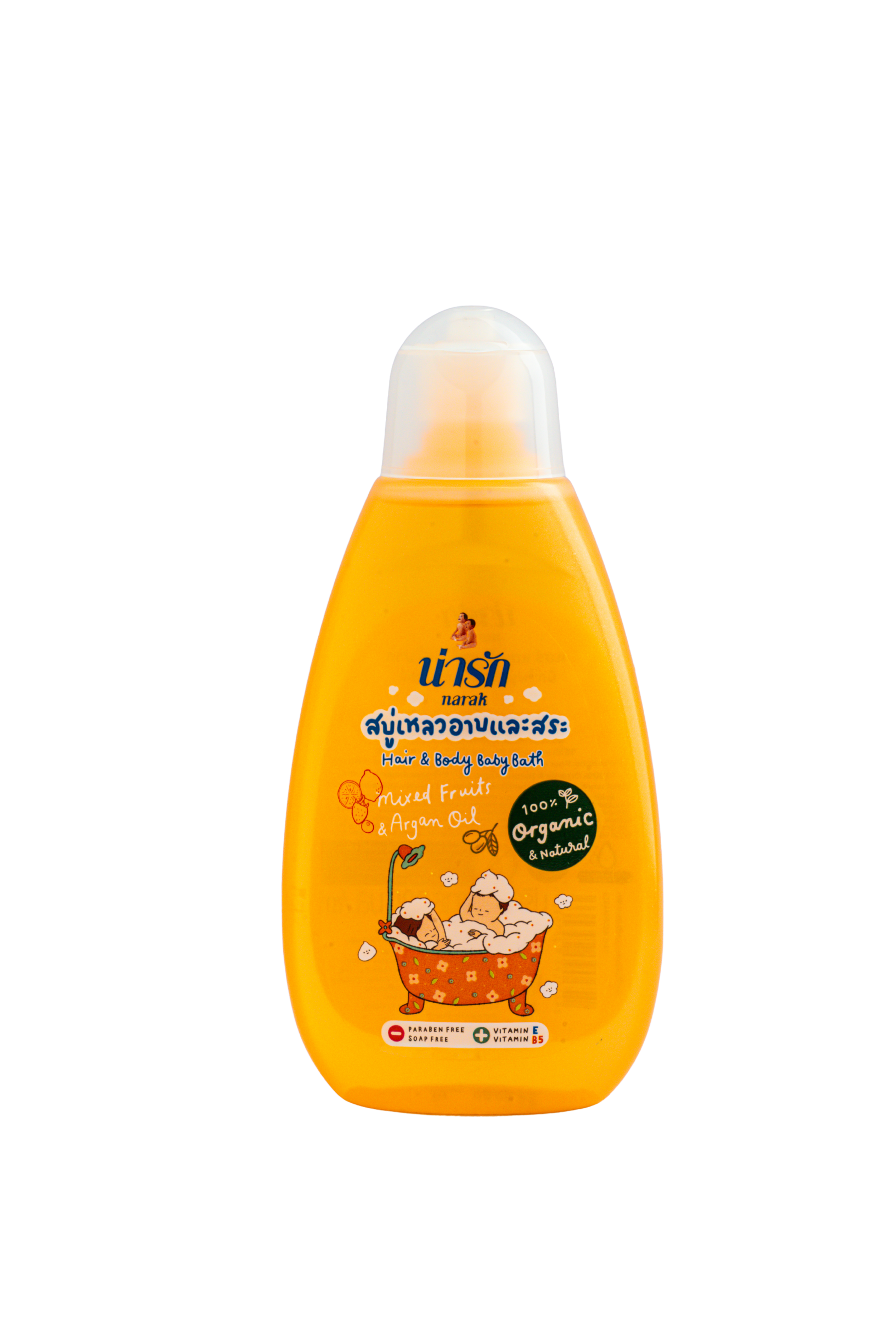 NARAK HAIR & BODY BABY BATH ORGANIC (200ml)