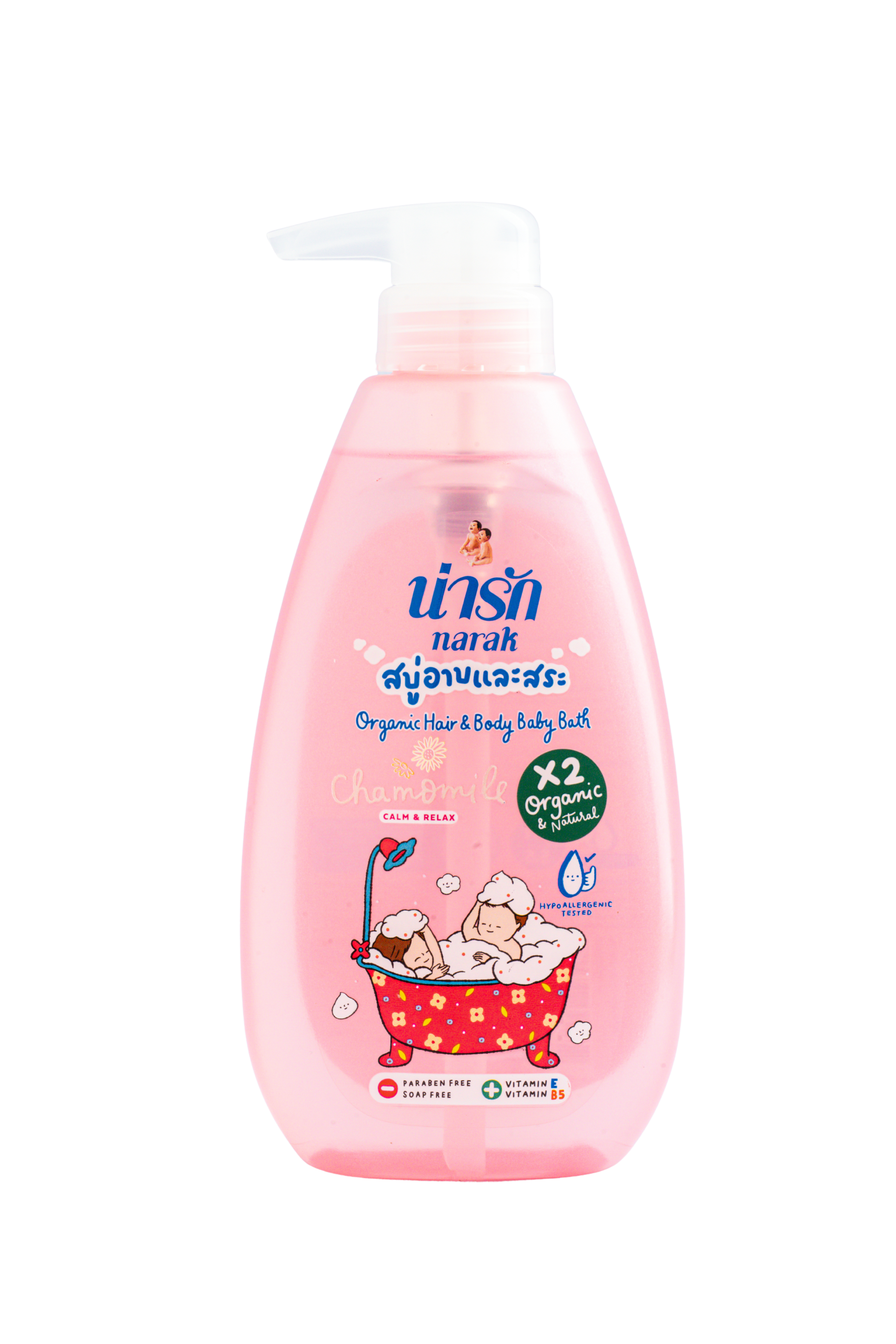 NARAK HAIR & BODY BABY BATH ORGANIC (380ml)