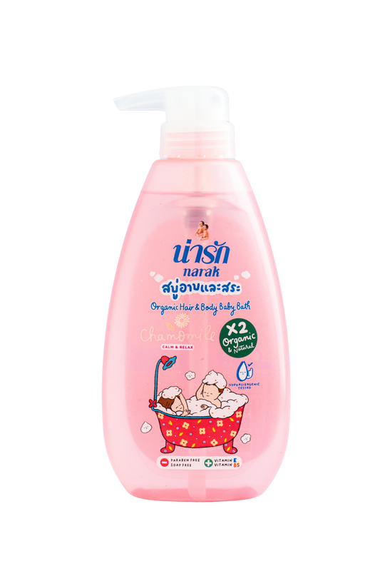 NARAK HAIR & BODY BABY BATH ORGANIC (380ml)